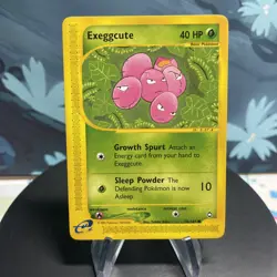 Pokemon Exeggcute 76/147 Aquapolis E Series LP - Image 1