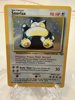 Pokemon | SNORLAX | 1999 Jungle Set - Image 1