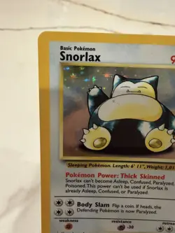 Pokemon | SNORLAX | 1999 Jungle Set - Image 3