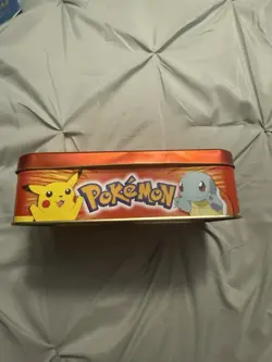 *Vintage* Pokemon Topps TV Animation Edition 1999 Charmander Tin **Empty** - Image 2