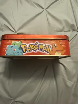 *Vintage* Pokemon Topps TV Animation Edition 1999 Charmander Tin **Empty** - Image 4