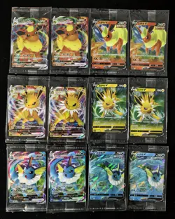 2025 Pokemon TCG S-Chinese Jolteon Vaporeon Flareon RR Holo Sealed Lot*12 NE40 - Image 1