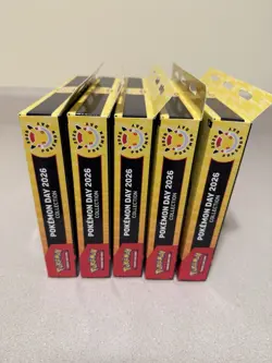(LOT OF 5) Pokemon TCG Pokemon Day 2026 Collection, Factory Sealed - Image 4