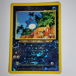 Pokemon Marill 11/18 **DOUBLE SWIRL** Southern Islands Reverse Holo LP/MP - Image 2