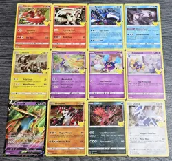 Pokemon 12x Celebrations 25th Anniversary Bundle - Common / Uncommon NM - Image 1