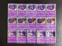 15*Lot Pokemon TCG S-Chinese R with 3 different Gengar Holo JD90 - Image 2