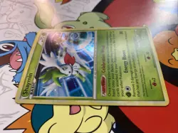 Pokemon TCG Shaymin Unleashed 8/95 Holo Rare LP. - Image 2