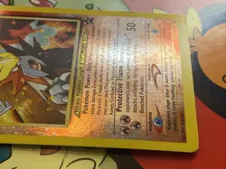 Pokemon TCG Entei Wizards Black Star Promos 34 Holo LP With Swirl - Image 4