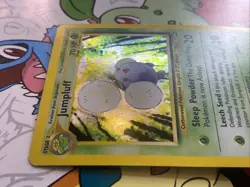 2000 Jumpluff #7/111 Holo Rare Pokemon Neo Genesis Vintage WOTC MP - Image 3