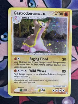 Pokemon Secret Wonders Gastrodon 9/132 Holo Bleed Rare (LP/MP) Swirl - Image 1