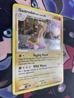 Pokemon Secret Wonders Gastrodon 9/132 Holo Bleed Rare (LP/MP) Swirl - Image 2