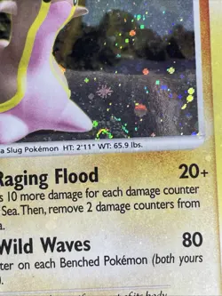 Pokemon Secret Wonders Gastrodon 9/132 Holo Bleed Rare (LP/MP) Swirl - Image 4
