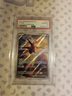 Pokemon TCG Latios 203/191 Surging Sparks Psa 10 - Image 1