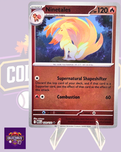 Ninetales 020/132 Me01: Mega Evolution Reverse Holo - Free Shipping NM Pokemon - Image 1
