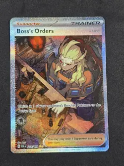 Boss's Orders 265/193 Sv02: Pokemon Paldea Evolved Holo Nm - Image 1