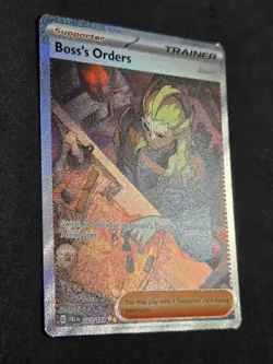 Boss's Orders 265/193 Sv02: Pokemon Paldea Evolved Holo Nm - Image 2