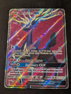Xerneas GX (Full Art) 126/131 Sm-Forbidden Light Holo Pokemon TCG - Image 1