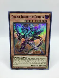 Yu-Gi-Oh! Double Disruptor Dragon BODE-EN002, Super Rare, 1st Edition, NM - Image 1