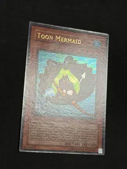 Yugioh Toon Mermaid MRL-072 Ultra Rare Original 2002 Unlimited LP - Image 2