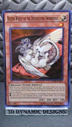 | Yugioh Buster Whelp of the Destruction Swordsman BOSH-EN019 Super Of NM 🔥 | - Image 1