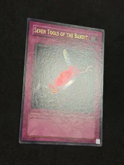 Yugioh Seven Tools of the Bandit MRD-129 Ultra Rare Original 02-03 Unl MINT - Image 2