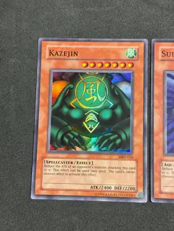 Yugioh Kazejin Suijin MRD-026 027 Original 02-03 Unlimited MINT - Image 2