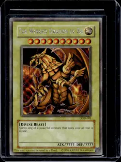 2004 Yu-Gi-Oh! Dawn of Destiny Promos The Winged Dragon Ra Xbox #DOD-001 - Image 1