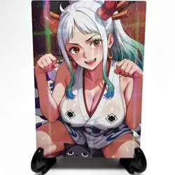 One Piece Yamato Sexy Cute Anime Waifu Girl Doujin Lewd Goddess Story Art Card - Image 2
