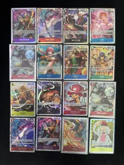 2025 One Piece TCG S-Chinese OP12-014 OP12-073 SR Boa Hancock Holo Lot*16 LU57 - Image 1