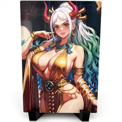 One Piece Yamato Sexy Doujin Lewd Anime Waifu Girl Goddess Story Holo Art Card - Image 2