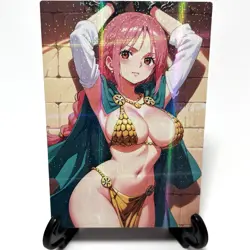One Piece Rebecca Sexy Hot Anime Waifu Girl Doujin Lewd Goddess Story Art Card - Image 1