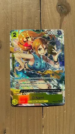 O-Nami (Alternate Art) OP06-101 Wings of the Captain Foil PARALLEL NAMI - Image 1