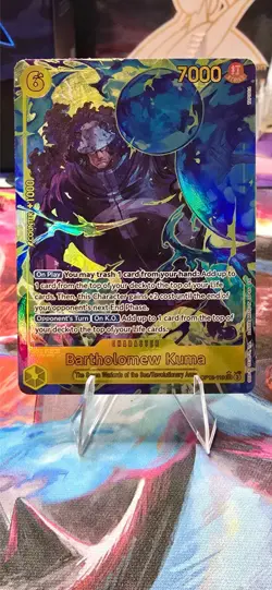 One Piece TCG Bartholomew Kuma SEC Alt Art OP12-119 Legacy of the Master English - Image 5