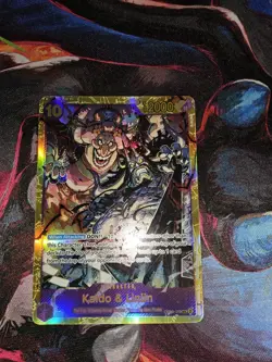 One Piece Kaido & Linlin OP08-119 SEC English NM TCG Two Legends - Image 1