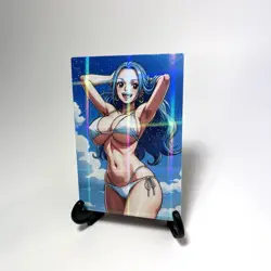 One Piece Nefertari Vivi Sexy Bikini Anime Waifu Girl Goddess Story ACG Art Card - Image 2