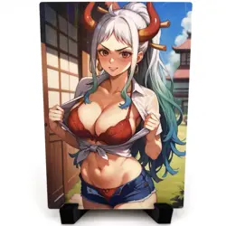 One Piece Yamato Sexy Anime Waifu Girl Doujin Lewd Goddess Story ACG Art Card - Image 3