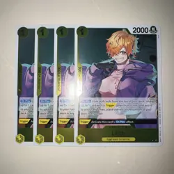 One Piece TCG OP13-113 Lilith X4 Playset Rare Carry On His Will Card Game CCG - Image 1