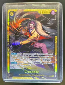 2026 One Piece Azure Sea's Seven Crocodile #OP14-120 - Image 1