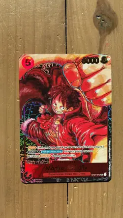 One Piece Monkey.D.Luffy ST01-012 Alt Art Awakening of New Era OP-05 English SR - Image 1