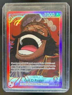 2025 One Piece Gol.D.Roger Alternate Art #OP13-003 - Image 1