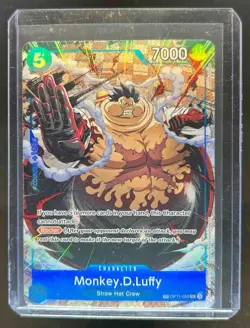 2025 One Piece A Fist of Divine Speed Monkey.D.Luffy #OP11-058 - Image 1