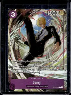 2025 One Piece Legacy of the Master Sanji Alternate Art #OP12-070 - Image 1