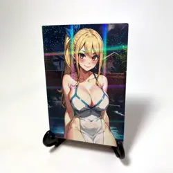 Fairy Tail Lucy Heartfilia Sexy Hot Anime Waifu Girl Lewd Goddess Story Art Card - Image 2
