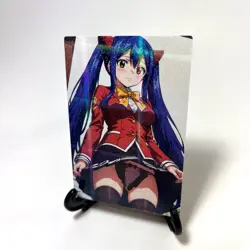 Fairy Tail Wendy Marvell Sexy Hot Anime Waifu Girl Doujin Goddess Story Art Card - Image 2