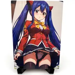 Fairy Tail Wendy Marvell Sexy Hot Anime Waifu Girl Doujin Goddess Story Art Card - Image 3