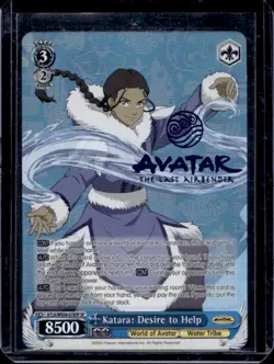 2023 Weiss Schwarz Avatar The Last Airbender Katara Desire to Help #WX04-078SP - Image 1
