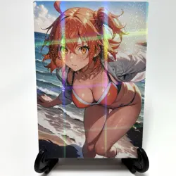 Fate/Grand Order Ritsuka Fujimaru Sexy Anime Waifu Girl Goddess Story Art Card - Image 2