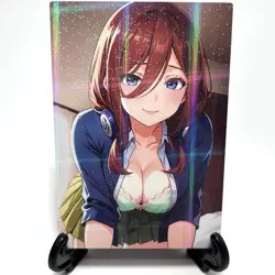 The Quintessential Quintuplets Miku Nakano Sexy Anime Waifu Goddess Story Card - Image 1