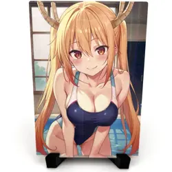 Miss Kobayashi's Dragon Maid Tohru Sexy Anime Waifu Girl Goddess Story Art Card - Image 1