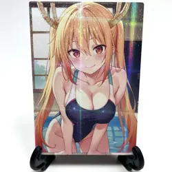 Miss Kobayashi's Dragon Maid Tohru Sexy Anime Waifu Girl Goddess Story Art Card - Image 2